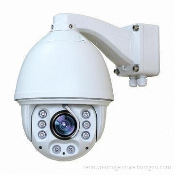 720P 1.0MP Sony CMOS IR PTZ Speed Dome Network Camera